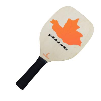 China Wholesale Customized Wooden Usapa Outdoor Light Weight High Quality Wooden Pickleball Paddles for sale