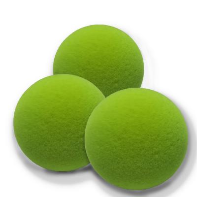 China Logo Green Advanced Platform Tennis Balls Practice Game Customized Training Ball for sale