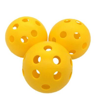 China 40 Holes High Quality Standard Outdoor Pickleball Balls B01 for sale