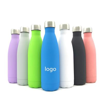 China Viable Portable 500Ml Water Bottle Vacuum Flasks Insulated Flask Thermal Sports Mug Hot Cold Travel Mug for sale