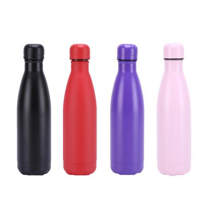 China Viable 350Ml-1000Ml Double Wall 304 Stainless Steel Vacuum Flask / Vacuum Water Bottle With Customizable Logo for sale