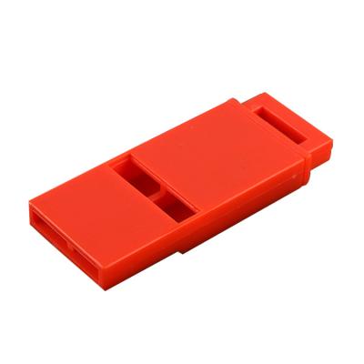 China Outdoor Plastic ABS Referee Emergency Survival Whistle for sale