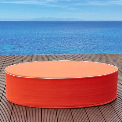 China Lightweight Modern Light Weight No Frame Design Outdoor Waterproof Luxury Coffee Table Set With EPE Foam Filling for sale