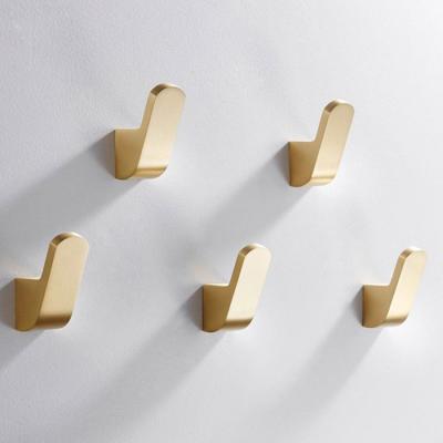 China Viable Wall Mounted Hook Strip Grid For Standards Wardrobe Clothes Hidden Hardware Brass Wall Hook for sale