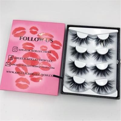 China Cruelty-Free Cross Satisfying Even Fashionable 25mm Long 5D Thick Superb Mink Eyelashes Up to 25-30 Times Durable With Excellent Density for sale