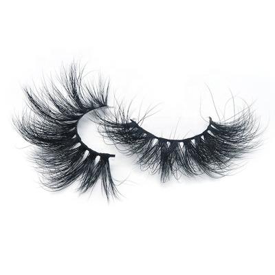 China Private label 25mm 3d eyelashes mink eyelashes wholesaler up to 25-30 times goods for sale