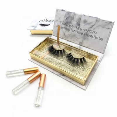 China Durable up to 25-30 times Mink Lashes wholesale 3D Mink Lashes with private label eyelash box for sale