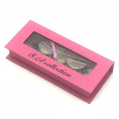 China Natural Soft Custom Own Brand World Beauty 3d Silk Black Tape Lashes for sale