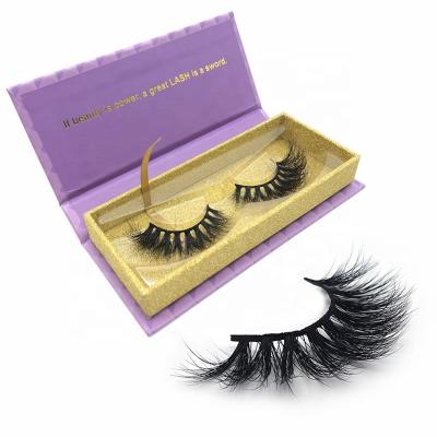 China Natural Soft Create Your Own Brand 3D Silk Lashes 3D Mink Fur Eyelash And Lick Box for sale