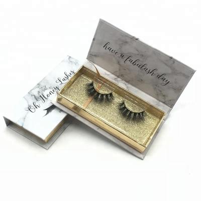 China Silk Lashes Wholesale 3D Fake Eyelashes Wholesale Silk Lashes Up To 25-30 Times Synthetic Fiber Custom Packaging Box for sale