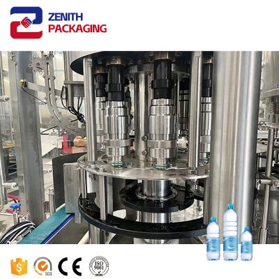 China Food High speed rotating mineral water filling machine Pure water three-in-one filling equipment for sale