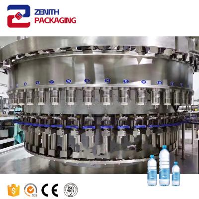 China Food Automatic Turnkey Project Mineral Water Filling Pure Water Bottling Filling Labeling Packing 3 in 1 Machine for sale