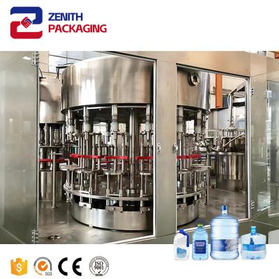 China Food Water Filling Pure Water Bottling Filling Labeling Packing 3 in 1 Machine for sale