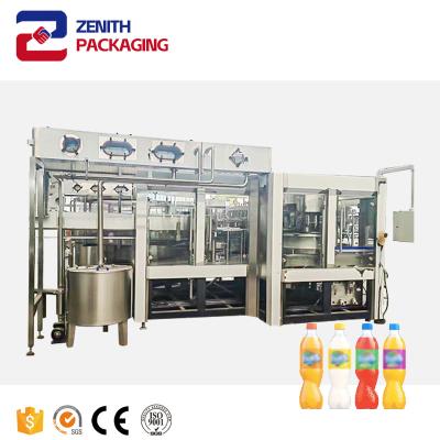 China Food Automatic Carbonating Machine Mixer Carbon Dioxide Contained Beverage Filling Bottling Machine for Production Line for sale