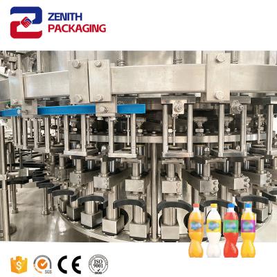 China Food Glass/Pet Bottle Juice Tea Carbonated Drinks Drinking Water Bottling Filling Machine for sale