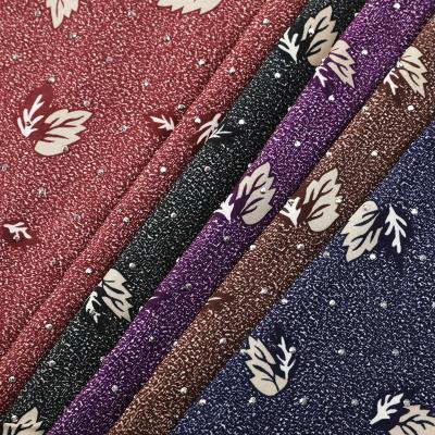 China Antistatic Top Quality Control Various Colors Leaves Polyester Nylon Leaves Custom Woven Fabric for sale