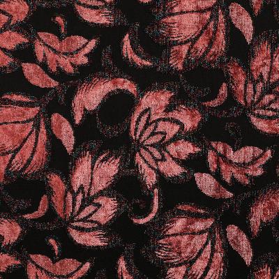 China Waterproof Professional Supply Beautiful Flowers Waterproof Custom Jacquard Fabric Polyester Nylon for sale