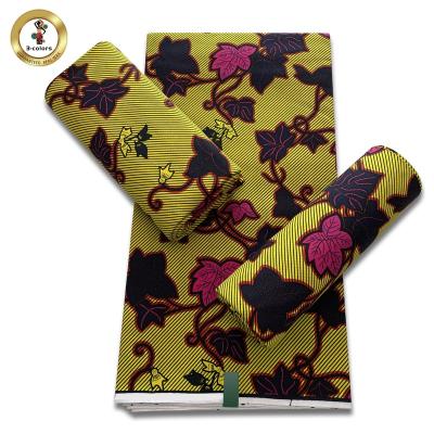 China Factory Supply African VeritableHigh Quality Cotton Ankara Wax Fabric Antistatic Wax Print for sale