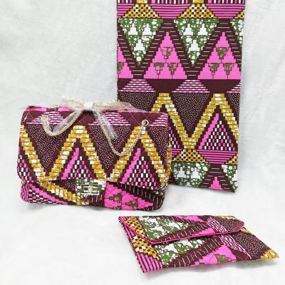 Китай Professional Fashion Factory African Java Wax Print Fabric Tote Art Bag продается