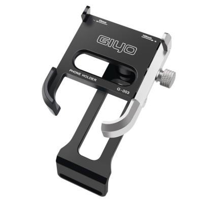 China Universal Adjustable MTB Road Bike Accessories Bike Phone Mount Bicycle Stem Handlebar Phone Holder for sale