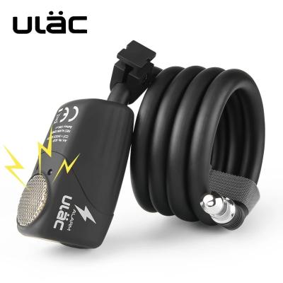 China Other Steel Anti-theft Lock Bike Lock 110dB Bicycle Cable Wire Safe Lock for sale