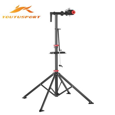 China Steel Bicycle Repair Stand Quick Release Bike Repair Stand With Strong Welded Head 108-188cm Adjustable for sale