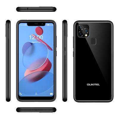 China Dual SIM Card OUKITEL C22 4G+ 128GB 13+ 17H Triple Camera Smartphone Baratos Lightweight Smart Phone 4G for sale