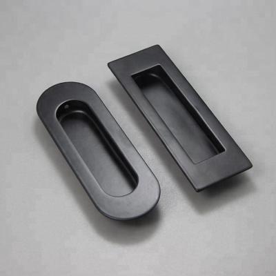 China Modern Hot Sale Style 304 Stainless Steel Or 201 Black Flush Pull Handle for sale