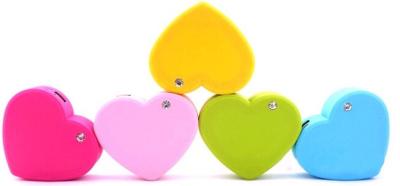 China 2014 latest popular heart shape power bank for mobile phone power bank gift for sale