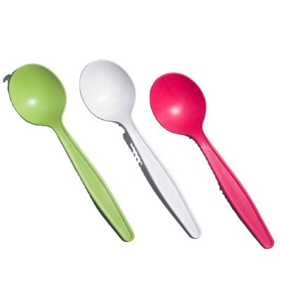 China 100% Compostable Hot Sale Eco-friendly Disposable Cornstarch Ice Cream Scoops for sale