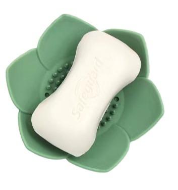 China Disposable Household Drain Silicone Lotus Soap Non-Slip Soft Holder for sale