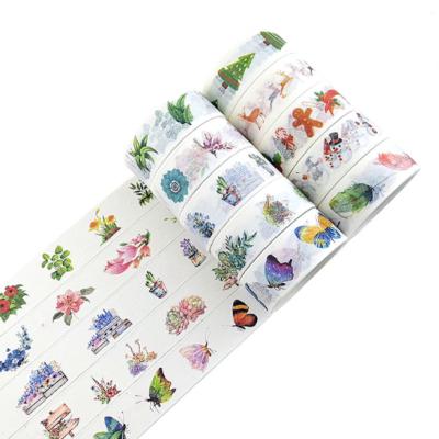 China Waterproof Customized Printed Washi Tape For Scrapbooking Indonesia Washi Tape Custom Printing for sale