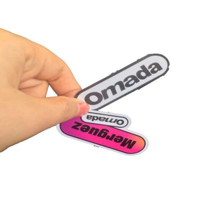 China Eco - Friendly Self Adhesive Labels Custom Sun - Protected PVC Vinyl Logo Stickers Die Cut Labels for sale