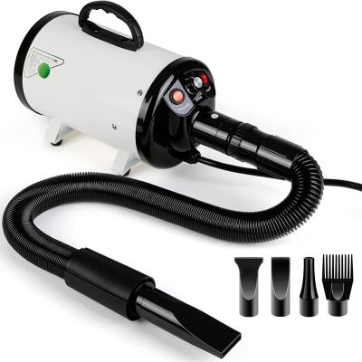 China Stable Adjustable High Speed ​​Stepless Speed ​​Grooming Dryer with Fan Heater Dog Pet Hair Dryer Machine for Cat Dog Hair for sale