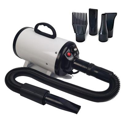 China Dog Hair Dryer 2800W High Speed ​​Sustainable Pet Blow Dryer With Heater For Grooming Speed ​​Temperature Adjustable Dog Fan Grooming for sale