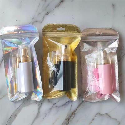 China Latex Pink / Free Green / Blue / Rose Gold Wick Bath Empty Bottle 3d Mink Whips Remover Brush Extension Foam Shampoo Kit Set Custom Wick Shampoo for sale