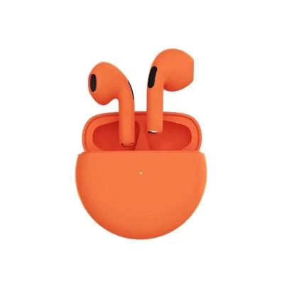 China 2022 hot sale In-ear variety color with noise canceling 300 mAh power case size BT wireless earbuds mini 5.0 pro 6 tws for sale