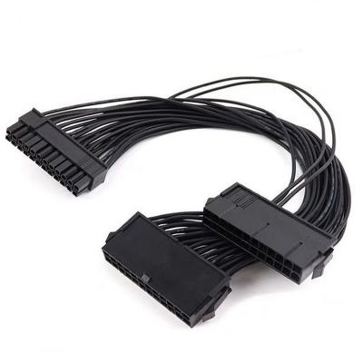 Китай Male to sub PSU machine. 24 Pin Female 3 Port Power Atx Cable For Parts продается