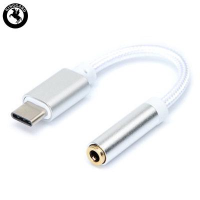 China 2 in 1 3.5mm usb to type-c earphone for smartphone for sale