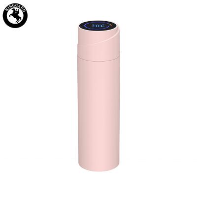 China Stored Led Temperature Show 304 Stainless Steel Double Walled Thermo Reminder For Drinking Vacuum Water Bottle Kids Bpa Free for sale