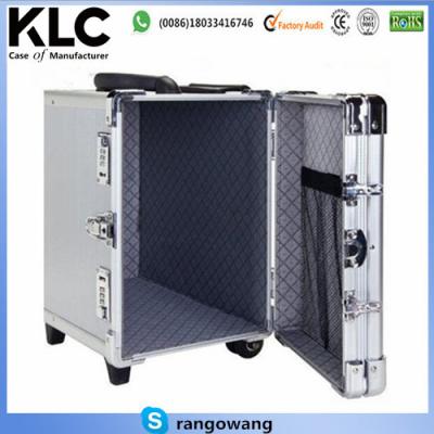 China Travel Luggage Case Train Box Interchangeable Aluminum Rolling Trolley for sale