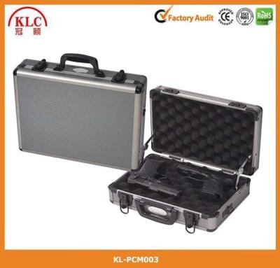 China Storage or Display Aluminum Sports Pistol Gun Case, Professional Gun Box, Locking Pistol Gun Case for sale