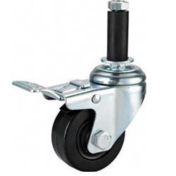 China 04-Medium duty caster Eletroconductive rubber caster for sale