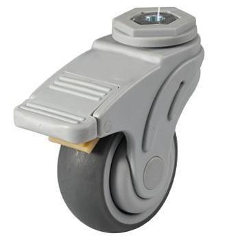 China 06-Medical caster Bolt hole plastic casters wheels for sale