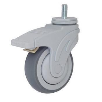 China 06-Medical caster Silence TPR medical trolley castors for sale