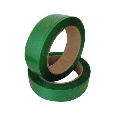 China Custom Packing Strap Pet Tape Manual Packing Polyester Color PP Plastic Wrapping Tying Tape for sale