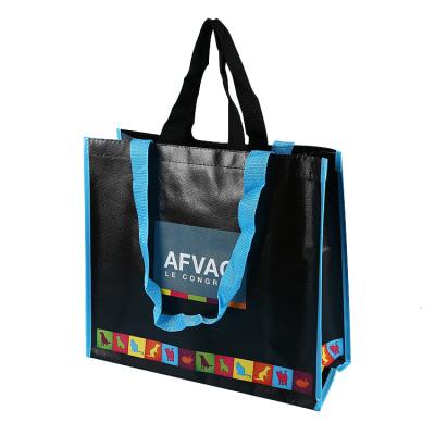 China New Arrival Handled Nonwoven pp Tote Bags Reusable Laminated Shopping Bags For Sale for sale