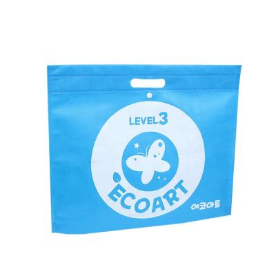 China Customized Cheap Reusable Eco-Friendly Logo Promotion Shop Die Cut Nonwoven Bag for sale