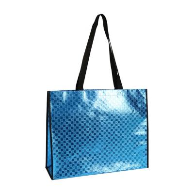 China Eco-friendly fashion new style large foldable non woven tote pp laminated shopping bag for sale