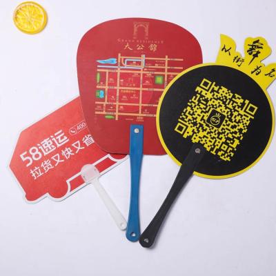 China Custom plastic hand fan from Europe for sale